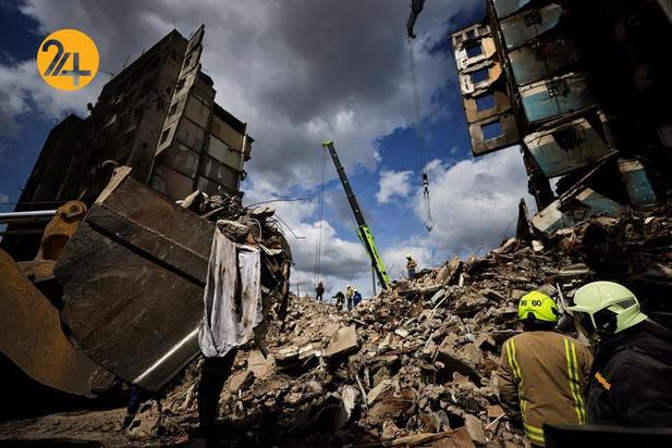 خرابه های جنگ اوکراین