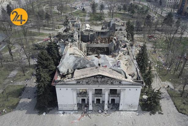 خرابه های جنگ اوکراین