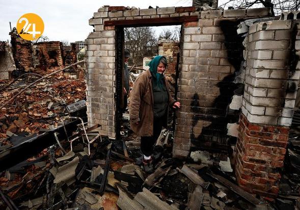 خرابه های جنگ اوکراین