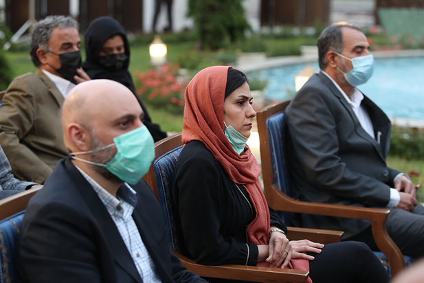 افطاری رئیسی با هنرمندان