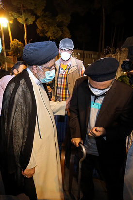 افطاری رئیسی با هنرمندان