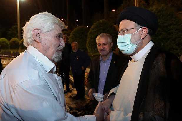 افطاری رئیسی با هنرمندان