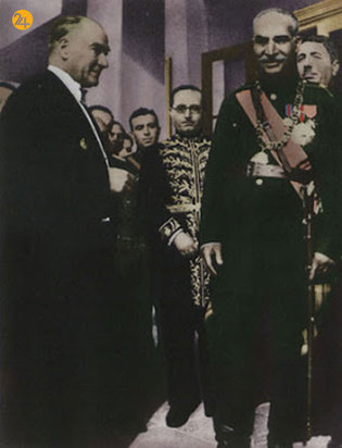 تصاویر کمتر دیده شده از رضاشاه پهلوی