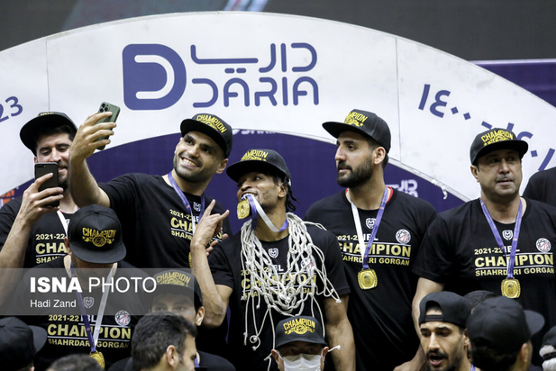 قهرمانی شهرداری گرگان در لیگ برتر بسکتبال