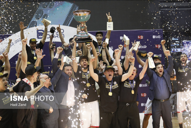 قهرمانی شهرداری گرگان در لیگ برتر بسکتبال