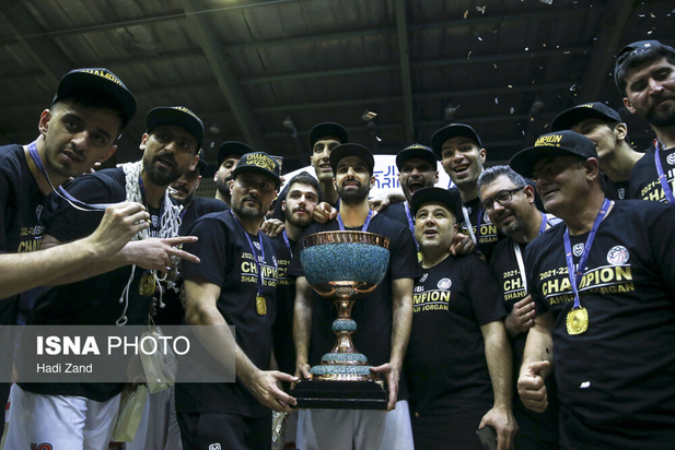 قهرمانی شهرداری گرگان در لیگ برتر بسکتبال
