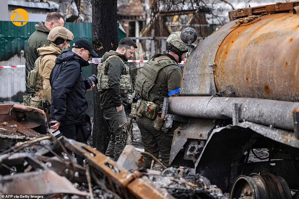 زلنسکی از صحنه فیلم تا صحنه جنگ