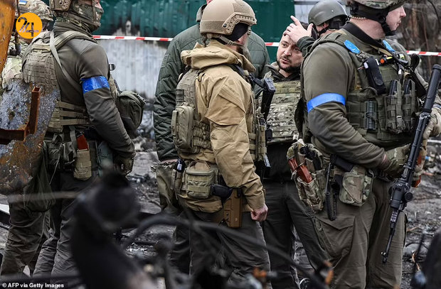 زلنسکی از صحنه فیلم تا صحنه جنگ