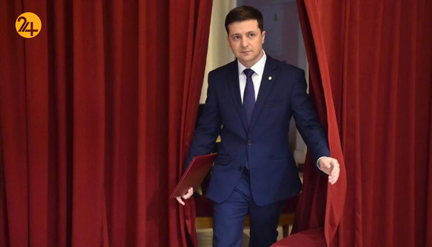 زلنسکی از صحنه فیلم تا صحنه جنگ