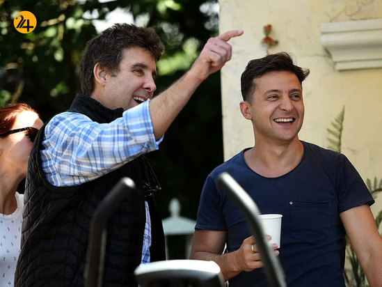 زلنسکی از صحنه فیلم تا صحنه جنگ