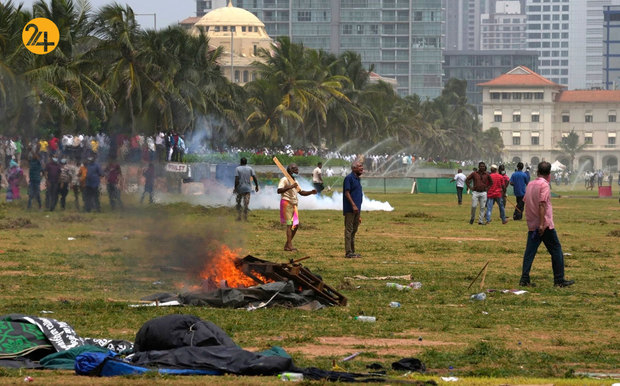 اعتراضات علیه وضعیت بد اقتصادی در سریلانکا