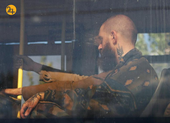 نظامیان اوکراینی در اسارت سربازان روسی