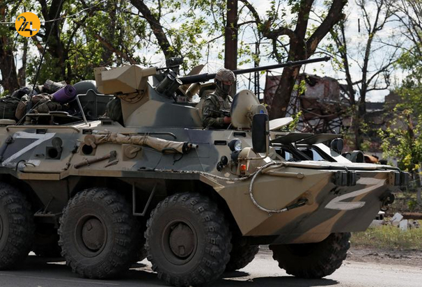 نظامیان اوکراینی در اسارت سربازان روسی