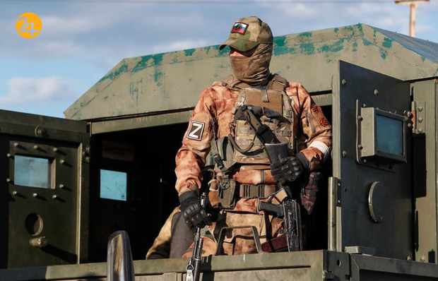 نظامیان اوکراینی در اسارت سربازان روسی