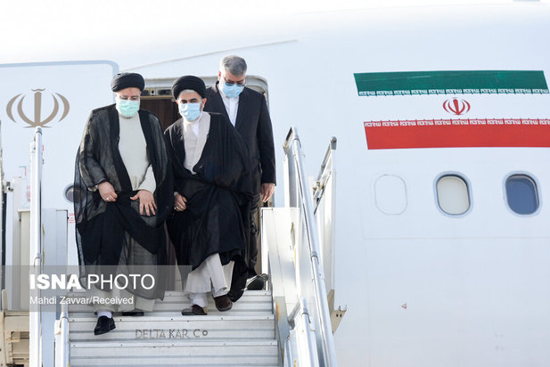 ورود رییس جمهور به فرودگاه شهید باکری ارومیه