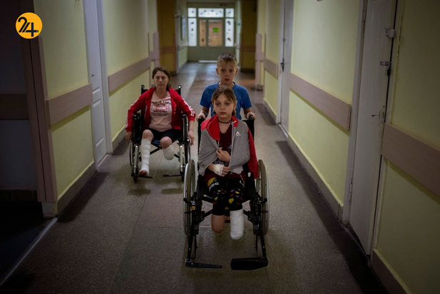 شهروندانی که در جنگ اوکراین معلول شدند