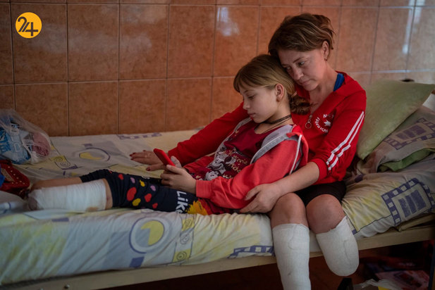 شهروندانی که در جنگ اوکراین معلول شدند