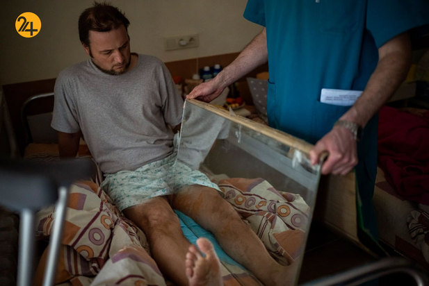 شهروندانی که در جنگ اوکراین معلول شدند