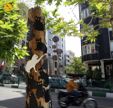 چنارهای بی‌جان ولیعصر جان تازه‌ای یافتند