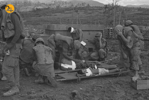 سربازان آمریکایی در جنگ ویتنام