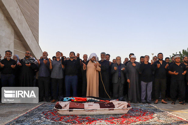 تشییع پیکر جانباختگان متروپل