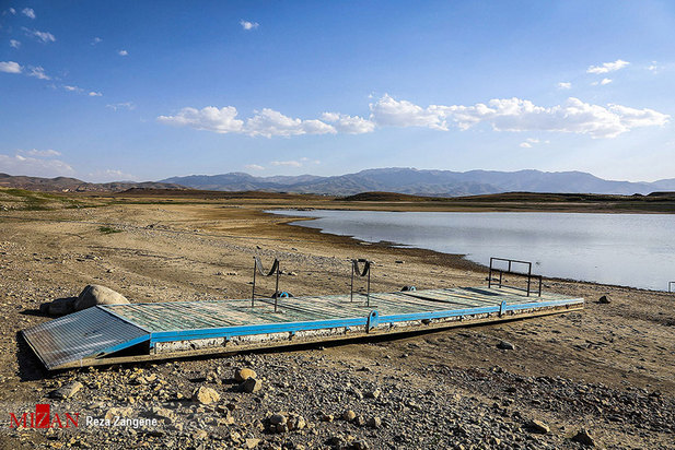 سد آبشینه همدان