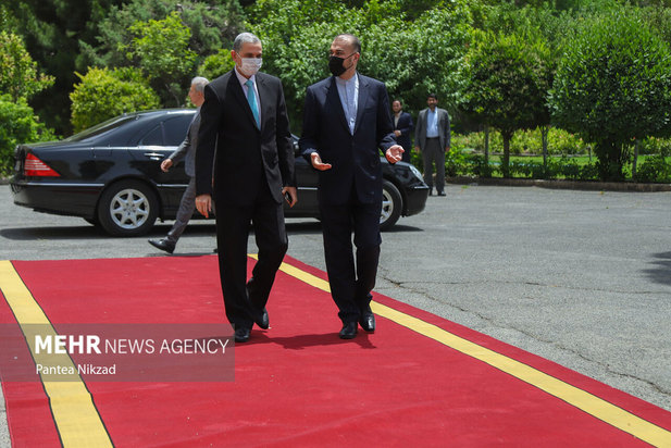 دیدار وزیر امور خارجه ایران با وزیر کشور عراق