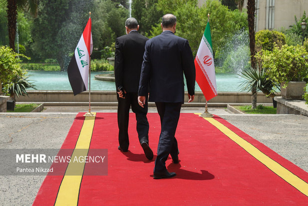 دیدار وزیر امور خارجه ایران با وزیر کشور عراق
