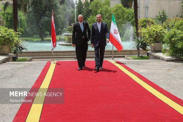 دیدار وزیر امور خارجه ایران با وزیر کشور عراق