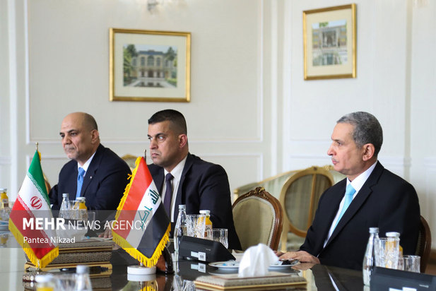 دیدار وزیر امور خارجه ایران با وزیر کشور عراق
