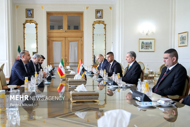 دیدار وزیر امور خارجه ایران با وزیر کشور عراق