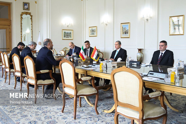دیدار وزیر امور خارجه ایران با وزیر کشور عراق