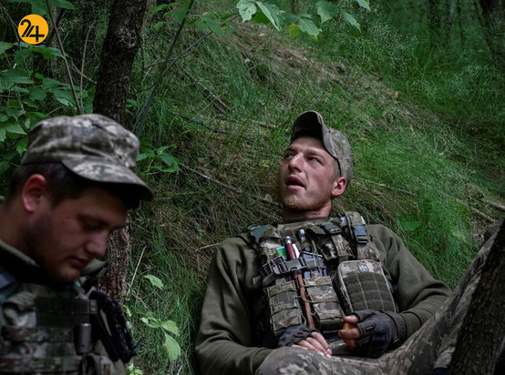 خط مقدم جنگ اوکراین