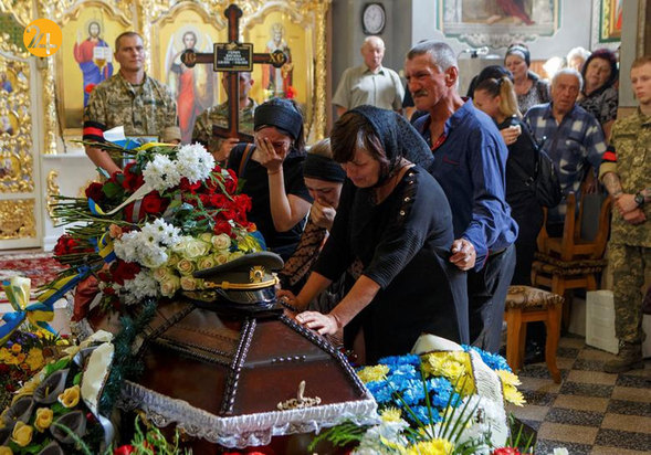 خط مقدم جنگ اوکراین