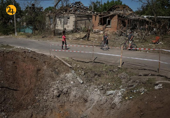 خط مقدم جنگ اوکراین