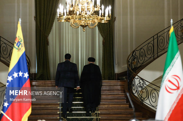 مراسم استقبال رسمی از رئیس جمهور ونزوئلا