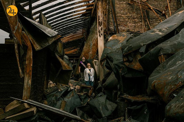 عکاسی از دانش‌آموزان فارغ‌التحصیل اوکراین