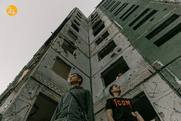 عکاسی از دانش‌آموزان فارغ‌التحصیل اوکراین