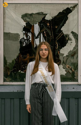 عکاسی از دانش‌آموزان فارغ‌التحصیل اوکراین