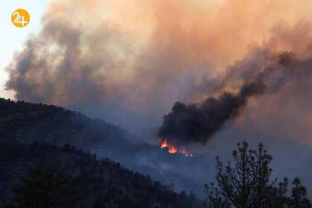 آتشسوزی در جنگل ملی کالیفرنیا