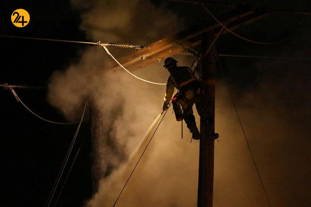 آتشسوزی در جنگل ملی کالیفرنیا