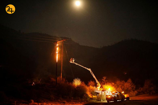 آتشسوزی در جنگل ملی کالیفرنیا