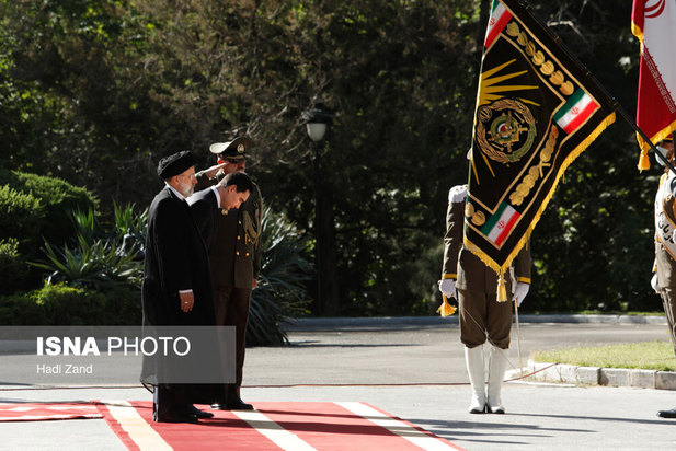 استقبال رسمی از رییس جمهور ترکمنستان