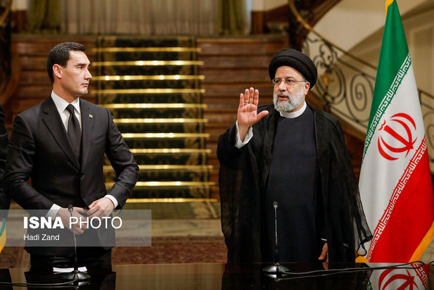 استقبال رسمی از رییس جمهور ترکمنستان