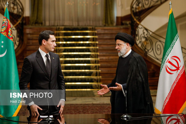 استقبال رسمی از رییس جمهور ترکمنستان