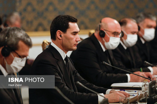 استقبال رسمی از رییس جمهور ترکمنستان