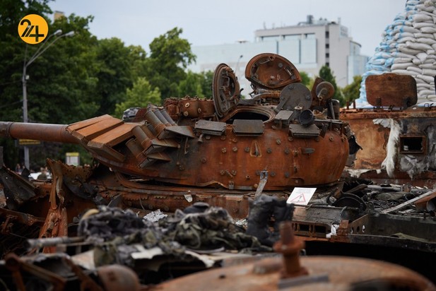 دیدار رئیس جمهور اوکراین با بوریس جانسون