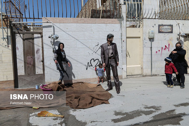 معتادان و کارتن‌خواب‌های حاشیه اصفهان