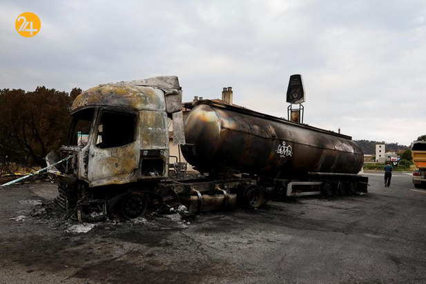 آتش در جنگل‌های اسپانیا