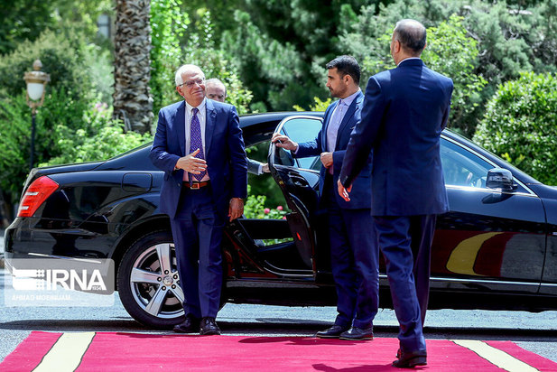 دیدار نماینده عالی اتحادیه اروپا با وزیر امور خارجه